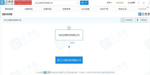 吉利科技新公司落地浙江，信息系統(tǒng)集成服務(wù)成戰(zhàn)略新支點(diǎn)